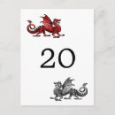 Recherche de rouge dragon cartes postales Geek