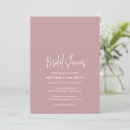 Recherche de dusty rose bridal shower invitations Bride
