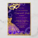 Recherche de masqué de bal invitations Quinceanera
