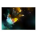 Recherche de lucioles posters Papillon