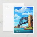 Recherche de pont port cartes postales Illustration