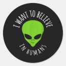 Recherche de funny alien autocollants Drôle
