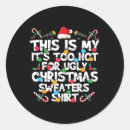 Recherche de laid autocollants Père noël