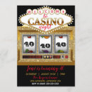 Recherche de anniversaire de casino cartes invitations Roulette