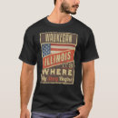 Recherche de illinois tshirts État de l'illinois