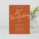 Recherche de orange en anniversaire invitations Minimaliste