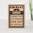 Suche nach mustache karten Babydusche danke