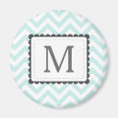 Recherche de chevron bleu magnets Blanc