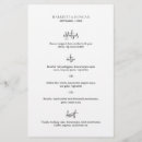 Recherche de minimalist mariage menus Bride
