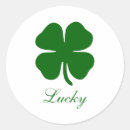 Recherche de pub irlandais autocollants Trèfle