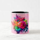 Recherche de bouquet floral tasses Moderne