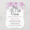 Recherche de pink snowflake invitations Pays des merveilles hivernales