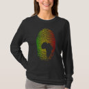 Recherche de empreinte digitale tshirts Racines