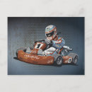 Suche nach racing postkarten Go kart