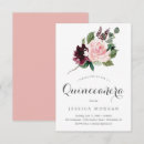 Recherche de burgundy quinceanera invitations Fête d'anniversaire