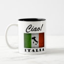 Recherche de tricolore tasses Drapeau de l'italie