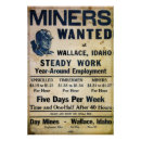 Recherche de mineur posters Idaho