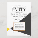 Recherche de engagé invitations Partie d'engagement