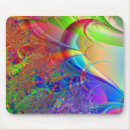 Recherche de conception fractale tapis souris Abstrait