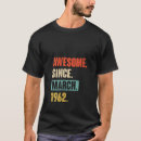 Suche nach seit 1962 tshirts Retro