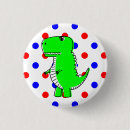 Recherche de dinosaure badges Tyrannosaurus rex