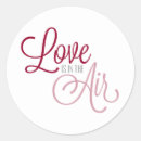 Suche nach liebe ist in der luft aufkleber Romantisch