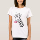 Recherche de girafe drôle tshirts Dessin