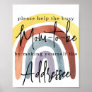 Recherche de mère à être posters Boho