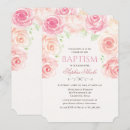 Recherche de baptême invitations Floral