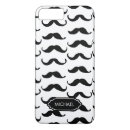 Recherche de moustache iphone coques Noir et blanc