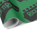 Recherche de rock and roll papier cadeau Guitare