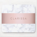 Recherche de marbre faux tapis souris Élégant