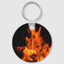 Recherche de brûlure porteclés Flammes