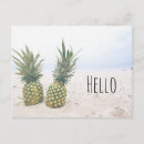 Recherche de ananas jaune cartes postales Photographie