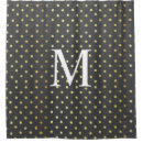 Suche nach goldene punkte dusch vorhänge Monogramm