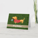 Recherche de vintage dachshund christmas vœux cartes Dog