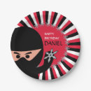 Suche nach ninja krieger teller Geburtstag