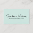 Recherche de vert pastel cartes visite Professionnel