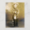 Recherche de petit cowboy cartes postales Enfant