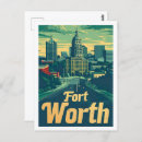 Recherche de fort worth cartes postales Illustration