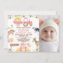 Recherche de pink farm anniversaire invitations Tracteur rose