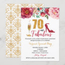 Suche nach 70th birthday einladungen Blume