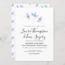 Recherche de de libellule mariage invitations Aquarelle