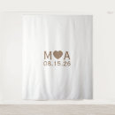 Recherche de mariage toiles de fond Monogramme