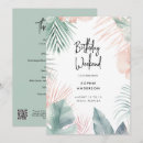 Recherche de palmiers tropicaux invitations Beach party