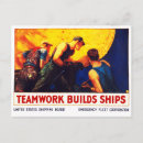 Suche nach teamwork postkarten Vintag
