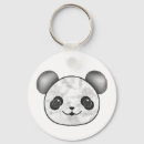 Recherche de ours blanc porteclés Dessin animé panda