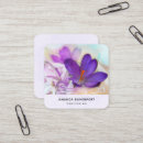 Recherche de fleurs de crocus cartes visite Violet