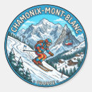 Suche nach chamonix aufkleber Skifahrer