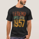 Suche nach legende seit 1957 tshirts Gestaltung